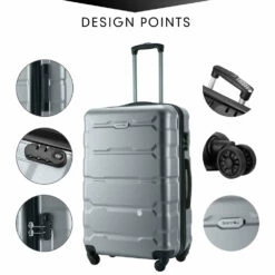 18carry On Cabin Suitcase 22/26/30 Inch Travel Suitcase On -LUGGAGE FACTORY Sales 18carry on Cabin suitcase 22 26 30 inch travel suitcase on wheelsrolling luggage set trolley luggage 517afbf5 5aa4 4f9f a7a1 f12b9de3b321