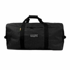 Heavy Duty Cargo Duffel Large Sport Gear Drum Set Equipment Hardware Travel Bag Rooftop Rack Bag (21" X 10" X 9", Black) -LUGGAGE FACTORY Sales 312fnPi7XuL