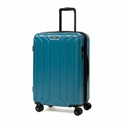 NONSTOP Luggage Expandable Spinner Wheels Hard Side Shell Travel Suitcase Set 3 Piece Lightweight With TSA Lock And Double USB Port, NEW YORK Collection (Teal, 3-Piece Set (20/24/28) W/Power Bank) -LUGGAGE FACTORY Sales 313PiQFnrXL