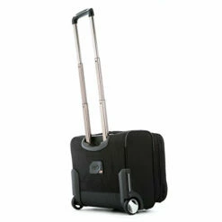 Olympia Luggage Deluxe Rolling Overnighter,Black,One Size -LUGGAGE FACTORY Sales 313mhR 2BNPeL