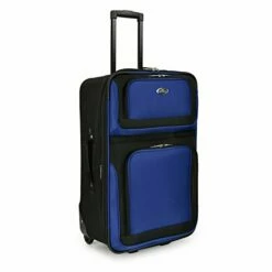 U.S. Traveler New Yorker Lightweight Softside Expandable Travel Rolling Luggage Set, Blue, 4-Piece (15/21/25/29) 30 U.S. Traveler New Yorker Lightweight Softside Expandable Travel Rolling Luggage Set, Blue, 4-Piece (15/21/25/29) -LUGGAGE FACTORY Sales 315XDgQk4KL