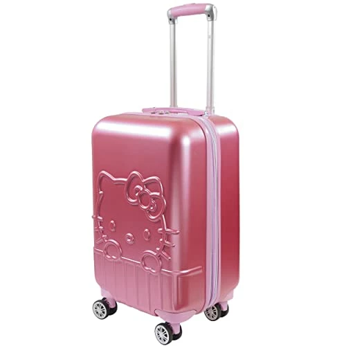 Ful Hello Kitty 21 Inch Rolling Luggage, Hardshell Carry On Suitcase With Wheels, Pink (HKFL0002AZ-650) 3 Ful Hello Kitty 21 Inch Rolling Luggage, Hardshell Carry On Suitcase With Wheels, Pink (HKFL0002AZ-650)