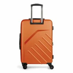 Bugatti Swiss Mobility - LGA Collection - 3 Piece Luggage Set, Lightweight And Resistant Hardside Equipped With Double 360 Degree Spinner Wheels - Made Of ABS Material - Orange -LUGGAGE FACTORY Sales 31I9FvIfufL