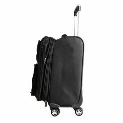 NFL New Orleans Saints Domestic Carry-On Spinner, 20-Inch, Black -LUGGAGE FACTORY Sales 31LCO31D ML