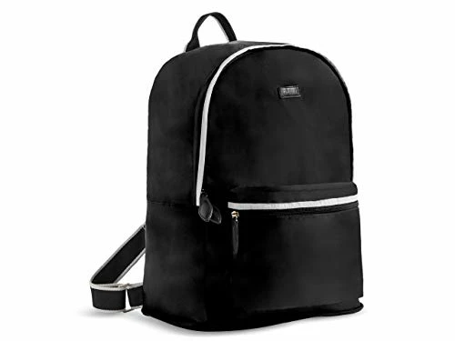 Paravel Foldable Travel Backpack | Derby Black | Everyday Lightweight, Packable Travel Hiking Nylon Daypack, Carry On Luggage Bag For Women And Men 8 Paravel Foldable Travel Backpack | Derby Black | Everyday Lightweight, Packable Travel Hiking Nylon Daypack, Carry On Luggage Bag For Women And Men - Image 6