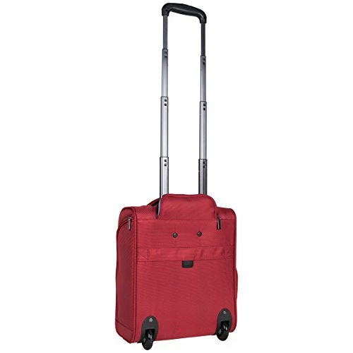Kenneth Cole Reaction Lincoln Square 16" 1680d Polyester 2-Wheel Underseater Carry-on, Red 13 Kenneth Cole Reaction Lincoln Square 16" 1680d Polyester 2-Wheel Underseater Carry-on, Red - Image 11