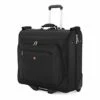 (USED) SWISSGEAR Full-Sized Effortless Folding Wheeled Garment Bag | Rolling Travel Luggage | Men's And Women's - Black -LUGGAGE FACTORY Sales 31NclFLU34L