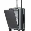 NINETYGO Carry On Luggage 22x14x9 With Spinner Wheels, Hardside Carry On Suitcase With Front Pocket Lock Cover, Super Convenient & Lightweight For Business Travel (20") -LUGGAGE FACTORY Sales 31Sa30VW 2L