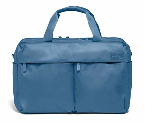 Lipault - City Plume 24H Bag - Top Handle Shoulder Overnight Travel Weekender Duffel Luggage For Women - Steel Blue 3 Lipault - City Plume 24H Bag - Top Handle Shoulder Overnight Travel Weekender Duffel Luggage For Women - Steel Blue