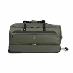 Travelpro Roadtrip 30" Drop-Bottom Rolling Duffel With 3 Large Packing Cubes Included, Olive