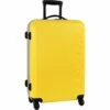 Nautica Hardside Carry On Luggage - 20 Inch Spinner Wheels Suitcase Lightweight Rolling Travel Bag For Under Seat, Yellow/Silver -LUGGAGE FACTORY Sales 31b51c KkmL