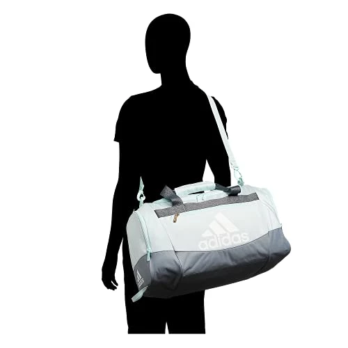 Adidas Defender 4 Small Duffel Bag, Team Onix Grey 7 Adidas Defender 4 Small Duffel Bag, Team Onix Grey - Image 5