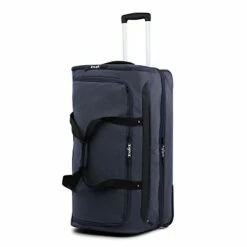 Travelpro Roadtrip 30" Drop-Bottom Wheels Rolling Duffel Bag Luggage 3 Large Packing Cubes Included Men, Women, Navy, Inch -LUGGAGE FACTORY Sales 31dd27rtMnL