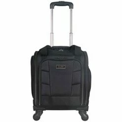 Kenneth Cole Reaction 18" Lightweight Multi-Pocket Anti-Theft RFID 14.1" Laptop & Tablet Underseater Carry-On With USB Charging Port, Black -LUGGAGE FACTORY Sales 31f3cPiVzxL