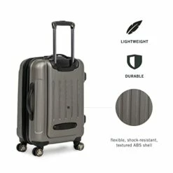 Kenneth Cole Reaction Renegade 20" ABS Expandable 8-Wheel Carry-On, Silver, Inch 13 Kenneth Cole Reaction Renegade 20" ABS Expandable 8-Wheel Carry-On, Silver, Inch -LUGGAGE FACTORY Sales 31hAMr1hYqL