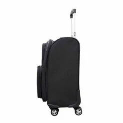 NFL New Orleans Saints Domestic Carry-On Spinner, 20-Inch, Black -LUGGAGE FACTORY Sales 31i8sIuigQL