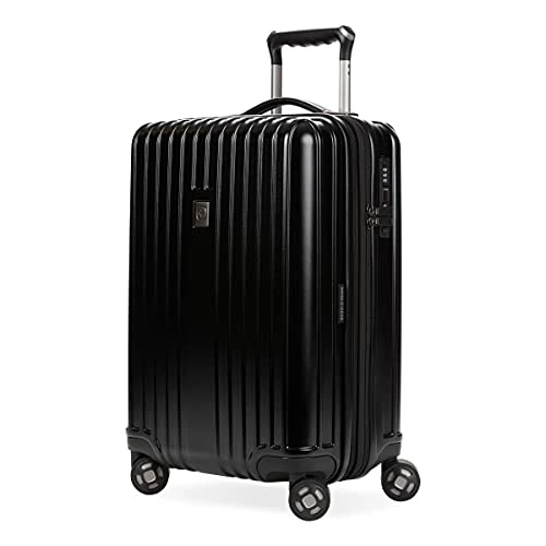 SwissGear 7910 Hardside Expandable Spinner Wheel Luggage With TSA Lock And USB, Black, Carry-On 20-Inch 3 SwissGear 7910 Hardside Expandable Spinner Wheel Luggage With TSA Lock And USB, Black, Carry-On 20-Inch