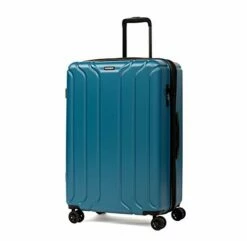 NONSTOP Luggage Expandable Spinner Wheels Hard Side Shell Travel Suitcase Set 3 Piece Lightweight With TSA Lock And Double USB Port, NEW YORK Collection (Teal, 3-Piece Set (20/24/28) W/Power Bank) -LUGGAGE FACTORY Sales 31uDUzLVk3L