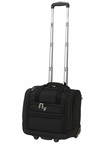 Travelers Club Business Class 16-Inch Under The Seat Carry-On Luggage, Executive Black 4 Travelers Club Business Class 16-Inch Under The Seat Carry-On Luggage, Executive Black - Image 2
