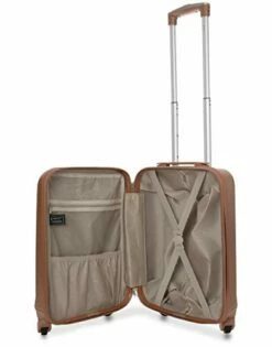 Large Capacity Maximum Allowance 22x14x9 Airline Approved By Delta United Southwest & More Carry On Luggage Bag | Rolling Travel Suitcase | Lightweight Small Hard Shell Trolley | 19.3x14x9in Body Size -LUGGAGE FACTORY Sales 31wqG79kC5L