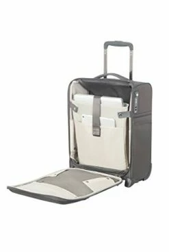 Samsonite Uplite Upright Underseater With USB Port Suitcase 45 Cm, Grey (Grey) - 115776/1408 -LUGGAGE FACTORY Sales 31xP1lSUrSL