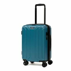 NONSTOP Luggage Expandable Spinner Wheels Hard Side Shell Travel Suitcase Set 3 Piece Lightweight With TSA Lock And Double USB Port, NEW YORK Collection (Teal, 3-Piece Set (20/24/28) W/Power Bank) -LUGGAGE FACTORY Sales 31yxfAGMskL