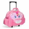 Bixbee Kids Luggage, Kids Luggage With Wheels For Girls & Boys With Telescoping Handle, Adjustable Strap And Pockets- Lightweight Kids Suitcase & Carry On Bag For Airport, Travel, Overnight In Unicorn -LUGGAGE FACTORY Sales 41 b4Dln8sS