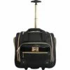 BEBE Women's Evans Wheeled Under The Seat Carry On Bag, Black Croc 1 BEBE Women's Evans Wheeled Under The Seat Carry On Bag, Black Croc -LUGGAGE FACTORY Sales 41098OR0dtL