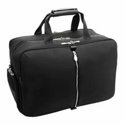 McKleinUSA Avondale, 1680D Ballistic Nylon With Leather Trim, 22" Nylon, Triple Compartment, Carry-All, Travel, Laptop Duffel, Black (78905) 13 McKleinUSA Avondale, 1680D Ballistic Nylon With Leather Trim, 22" Nylon, Triple Compartment, Carry-All, Travel, Laptop Duffel, Black (78905) -LUGGAGE FACTORY Sales 410 CummQL