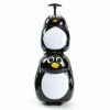 Kiddietotes Kids Carry-on Upright Luggage Suitcase And Backpack Set - Smooth Rolling Wheels - Penguin -LUGGAGE FACTORY Sales 411GJivIUjL