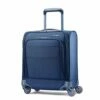 Samsonite Flexis Underseat Carry On Luggage With Spinner Wheels, Carbon Blue -LUGGAGE FACTORY Sales 4129bdXBAAL