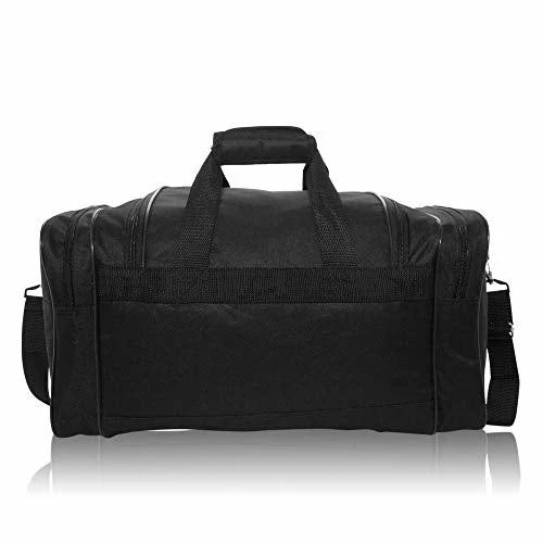 DALIX Blank Duffle Bag Duffel Bag In Black Gym Bag 7 DALIX Blank Duffle Bag Duffel Bag In Black Gym Bag - Image 5