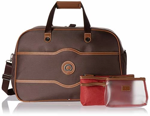 DELSEY Paris Chatelet Soft Air Weekender Travel Duffel Bag, Chocolate, One Size 5 DELSEY Paris Chatelet Soft Air Weekender Travel Duffel Bag, Chocolate, One Size - Image 3