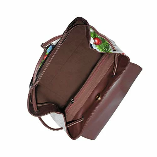 Adventure Christmas Time Wreath Marceline Cartoon Network Fashion Design Leather Backpack For Women Men College School Bookbag Weekend Travel Daypack 8 Adventure Christmas Time Wreath Marceline Cartoon Network Fashion Design Leather Backpack For Women Men College School Bookbag Weekend Travel Daypack - Image 6