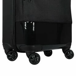 Cloe Carry-On 20 Inch Hybrid Luggage With 360º-spinner Wheels In Black Color -LUGGAGE FACTORY Sales 413lsp8Ih1S