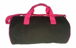 Dance Duffel Bag With Multicolored Dance Print Fuchsia (Black/Multi) -LUGGAGE FACTORY Sales 413qO1e3k6L
