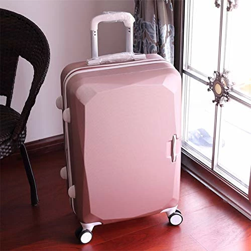 Fashion Wheels Suitcases And Travel Bags Valise Cabine Valiz Koffer Suitcase Maletas Carry On Rolling Luggage,Red,22 5 Fashion Wheels Suitcases And Travel Bags Valise Cabine Valiz Koffer Suitcase Maletas Carry On Rolling Luggage,Red,22 - Image 3