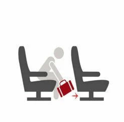 17" Rolling Personal Item Under Seat Luggage For Virgin Australian, Sun Country, Alaska, Delta Airlines (Black) 9 17" Rolling Personal Item Under Seat Luggage For Virgin Australian, Sun Country, Alaska, Delta Airlines (Black) -LUGGAGE FACTORY Sales 4160wRAcfiL