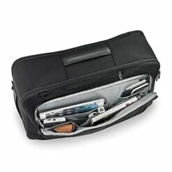 Briggs & Riley Baseline-Convertible Duffel Backpack, Black, One Size -LUGGAGE FACTORY Sales 416oNsLTrPS