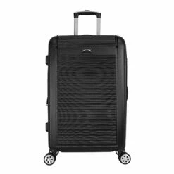 Kemyer 3-piece Hardside Tsa Lock Lightweight Spinner Rolling Luggage Set, Black -LUGGAGE FACTORY Sales 417k1VYJ gL