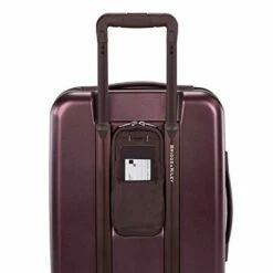 Briggs & Riley Sympatico Hardside International Spinner Luggage, Plum, 21-Inch Carry-On -LUGGAGE FACTORY Sales 4184B0p jAL