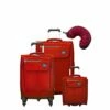 Skyway Mirage 2.0 | 4-Piece Set | 16" Underseater, 20" And 24" Expandable Spinners, Travel Pillow (True Red) -LUGGAGE FACTORY Sales 4190FiWABzL