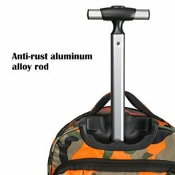 20 Inches Big Storage Multifunction Travel Wheeled Rolling Backpack Luggage Books Laptop Bag By HollyHOME -LUGGAGE FACTORY Sales 41Aij7LDb2L