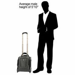 Travelpro Crew Versapack Rolling Underseat Carry-on, Titanium Grey -LUGGAGE FACTORY Sales 41CYkjiDxEL