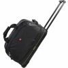 OIWAS Small Rolling Duffle Bag With Wheels Travel 22 Inch Carry On Luggage Tote Suitcase Unisex-Adult Short Term Trips Expandable 45L To 55L Women Men Black 1 OIWAS Small Rolling Duffle Bag With Wheels Travel 22 Inch Carry On Luggage Tote Suitcase Unisex-Adult Short Term Trips Expandable 45L To 55L Women Men Black -LUGGAGE FACTORY Sales 41EOfVjY0zS