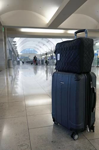 Simplily Co. Carry-on Under The Seat Shoulder Suitcase Luggage Bag (Black) 7 Simplily Co. Carry-on Under The Seat Shoulder Suitcase Luggage Bag (Black) - Image 5