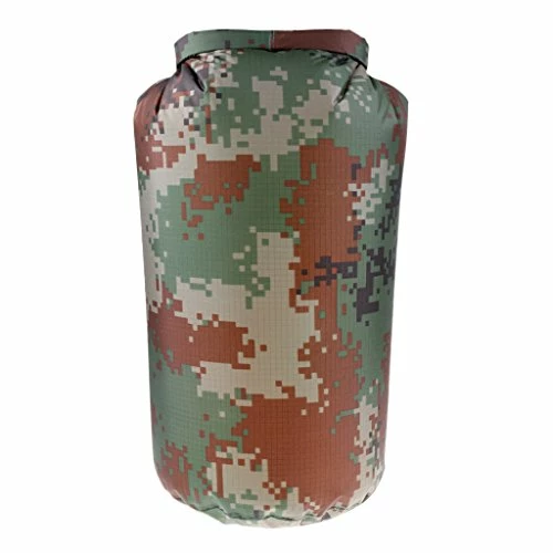 Dovewill 5L 10L 20L Outdoor Rafting Stuff Sack Dry Bag Pouch Roll Top Waterproof Duffel Dry Gear Bag For Kayaking Canoeing Camping - Digital Camo, 20L 9 Dovewill 5L 10L 20L Outdoor Rafting Stuff Sack Dry Bag Pouch Roll Top Waterproof Duffel Dry Gear Bag For Kayaking Canoeing Camping - Digital Camo, 20L - Image 7