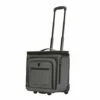 Travelers Club Luggage 16" Top Expandable Rolling Underseater W/USB Port, Dark Gray Suitcase, -LUGGAGE FACTORY Sales 41Hh3ZnHHOL