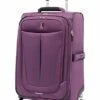 Travelpro Skypro Lightweight Airline Size Carry On Luggage Trolley Suitcase (Orchid Purple, 22" Expandable Rollaboard) -LUGGAGE FACTORY Sales 41I 6QL0yvL
