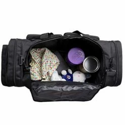 K-Cliffs Tactical Range Duffel Military Molle Gear Travel Sports Gym Bag Lockable Zippers With US Flag Patch 30 Inch Large Black -LUGGAGE FACTORY Sales 41IrsMpXseL